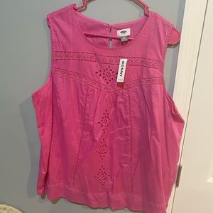 Sleeveless blouse